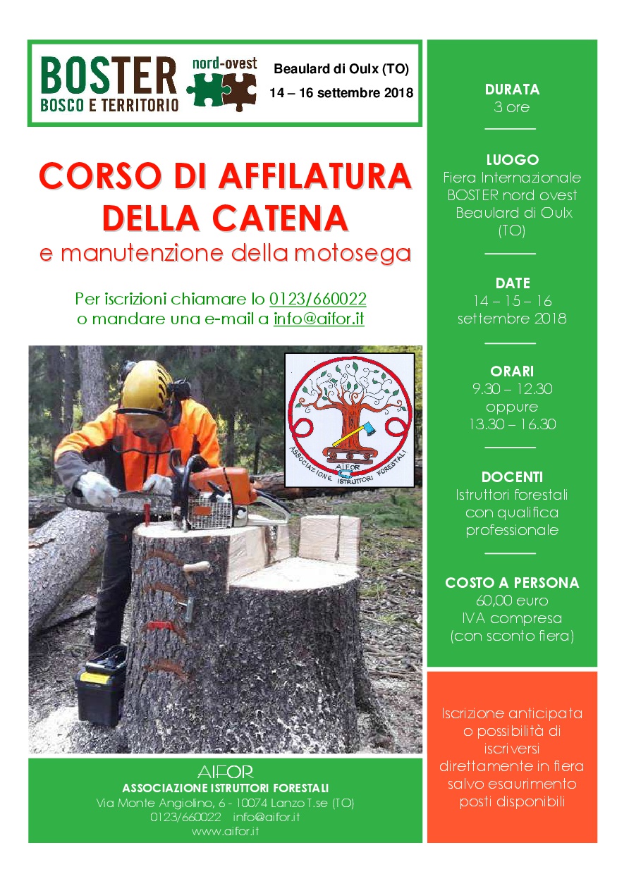 CORSO-DI-AFFILATURA-DELLA-CATENA-E-MANUTENZIONE-DELLA-MOTOSEGA - AIFOR.IT CORSO-DI-AFFILATURA-DELLA-CATENA-E-MANUTENZIONE-DELLA-MOTOSEGA